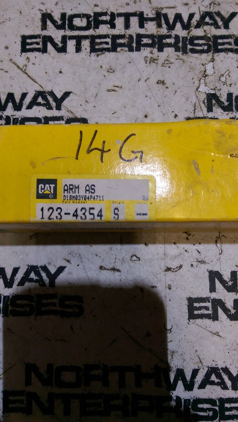 CATERPILLAR OEM 123-4354 ARM