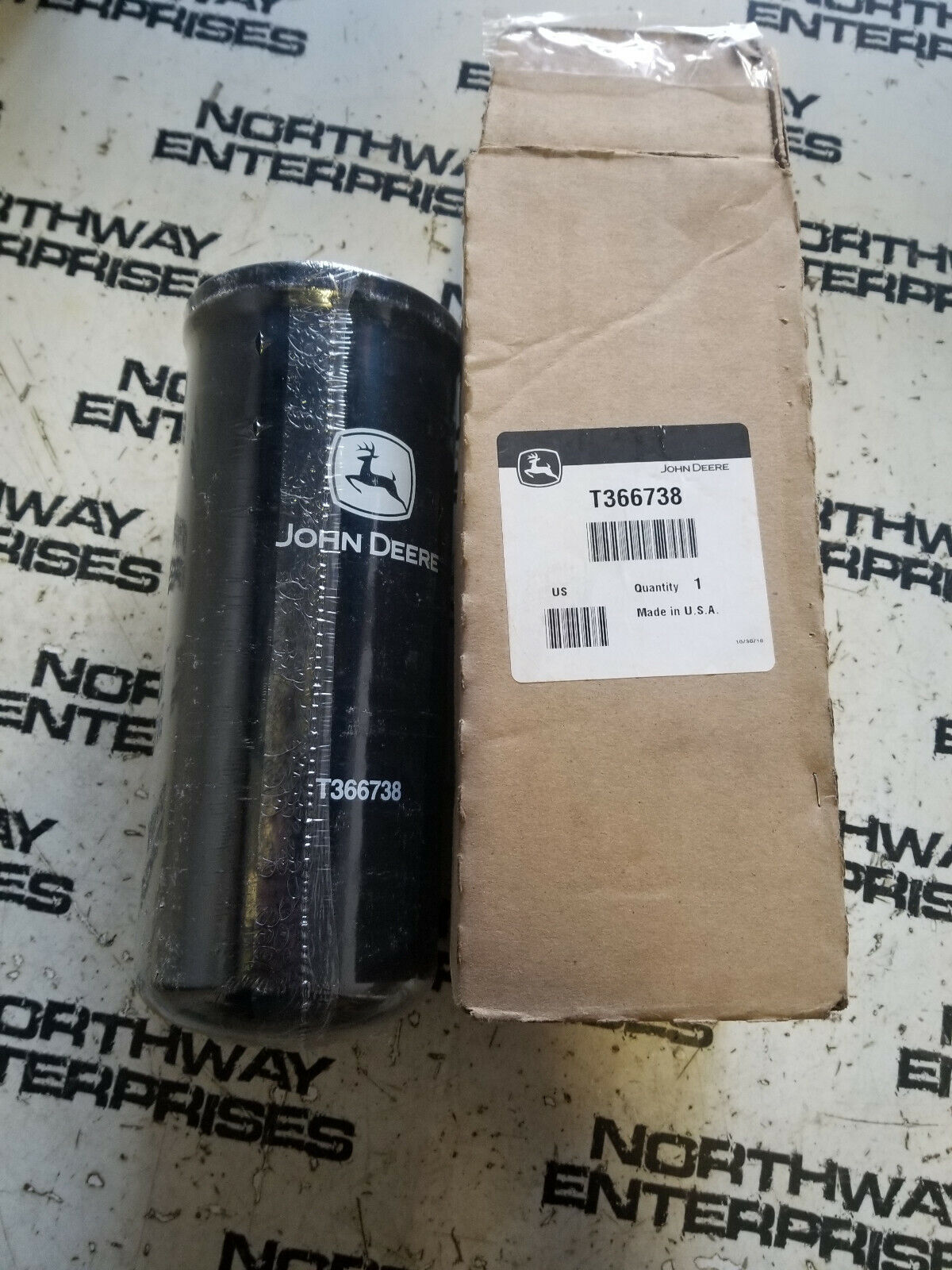 T366738 NEW Genuine John Deere Hydraulic Filter Element T 366738