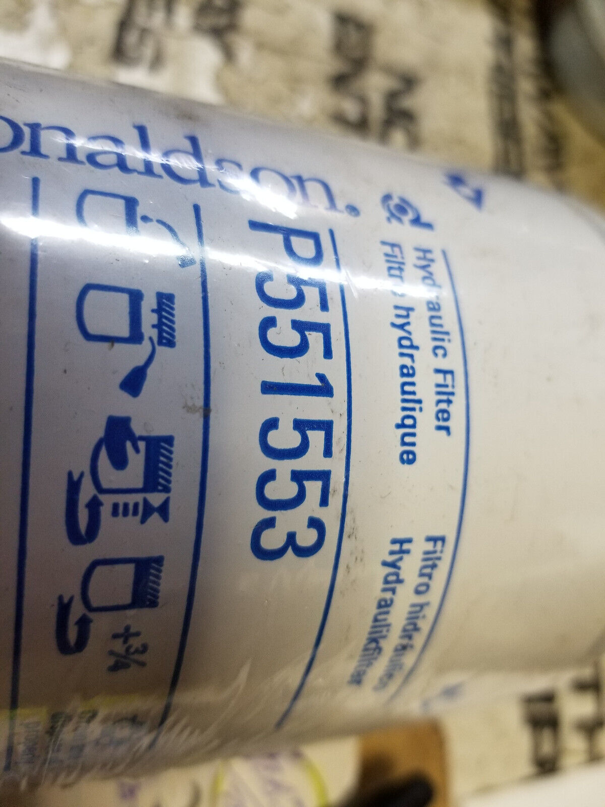 P551553 DONALDSON HYDRAULIC FILTER