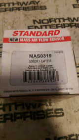 STANDARD MAS0319 MASS AIR FLOW SENSOR