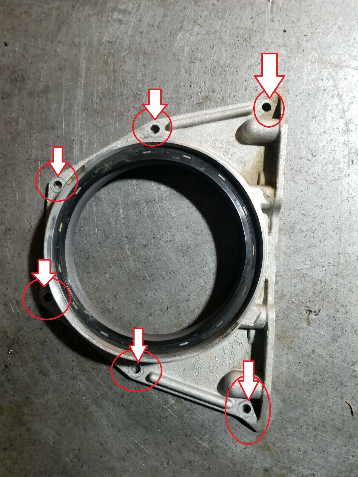 5.9 6.7L Cummins REAR MAIN SEAL PLATE Bolts 2003-2018