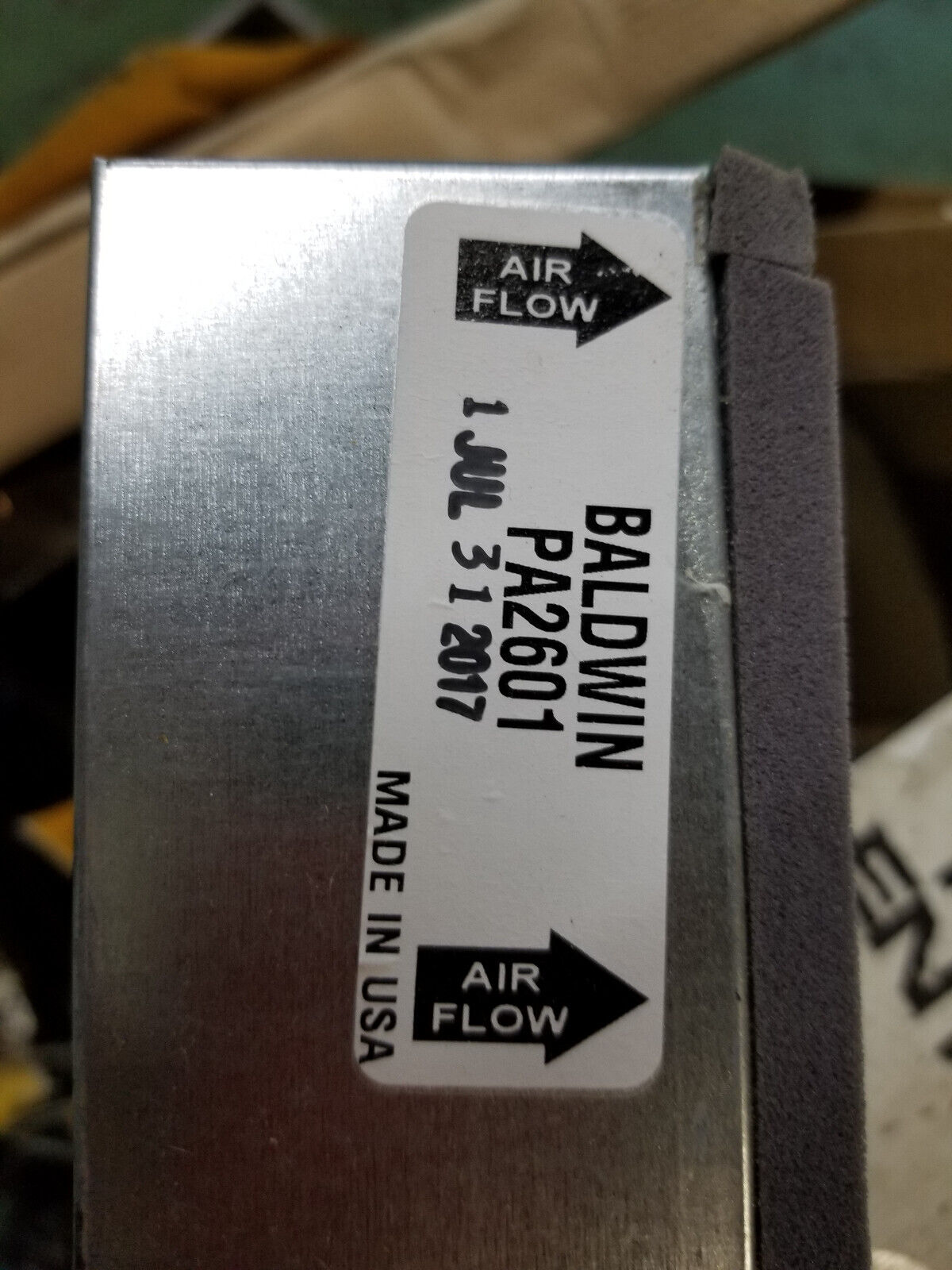BALDWIN PA2601 CABIN AIR FILTER