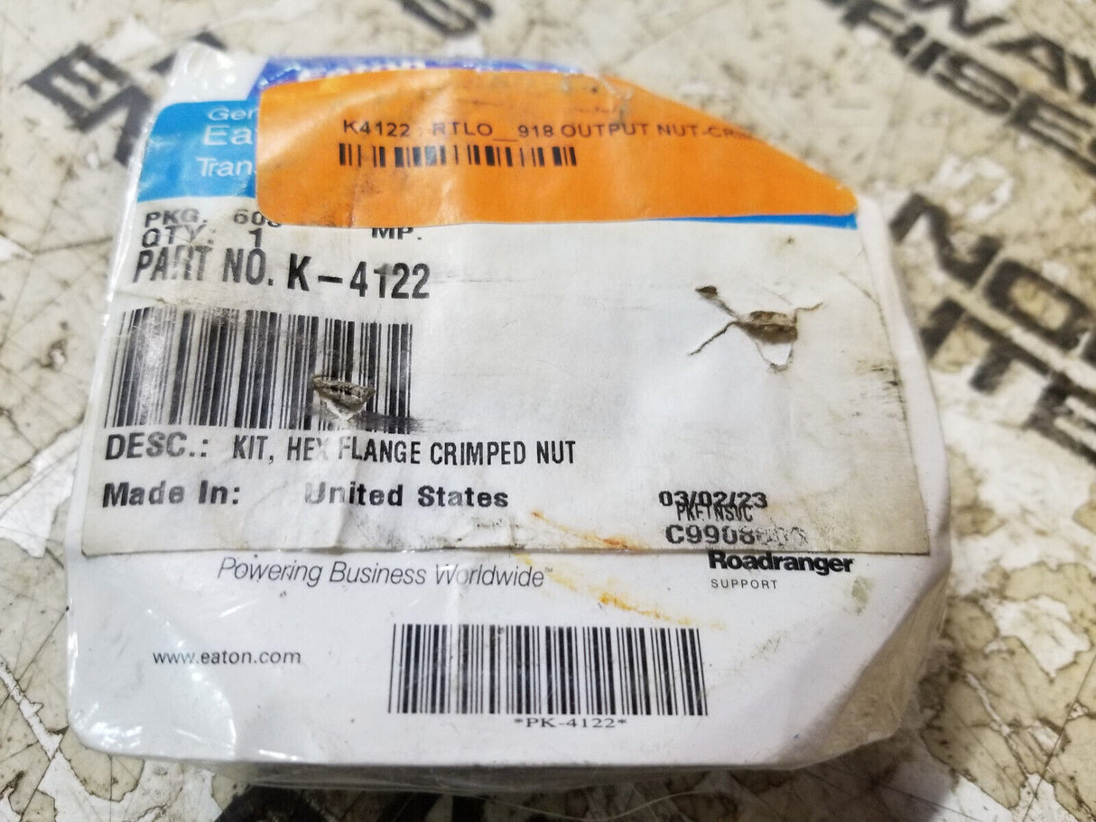 EATON K4122 OUTPUT SHAFT LOCK NUT K-4122