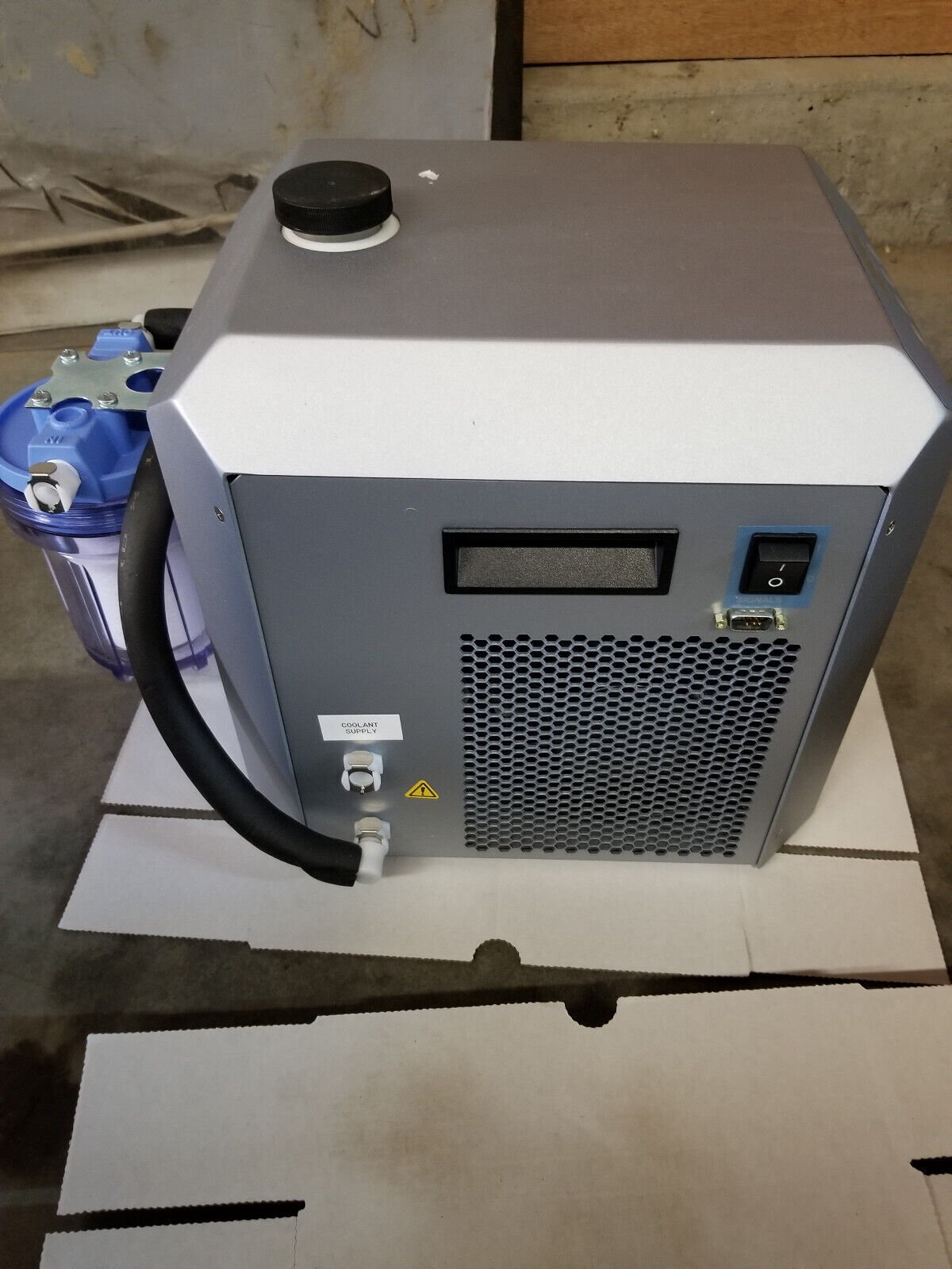 QSONICA MODEL #4905 RECIRCULATING CHILLER PN: 10-400-1C-1-VS-CP-LT-AR-320