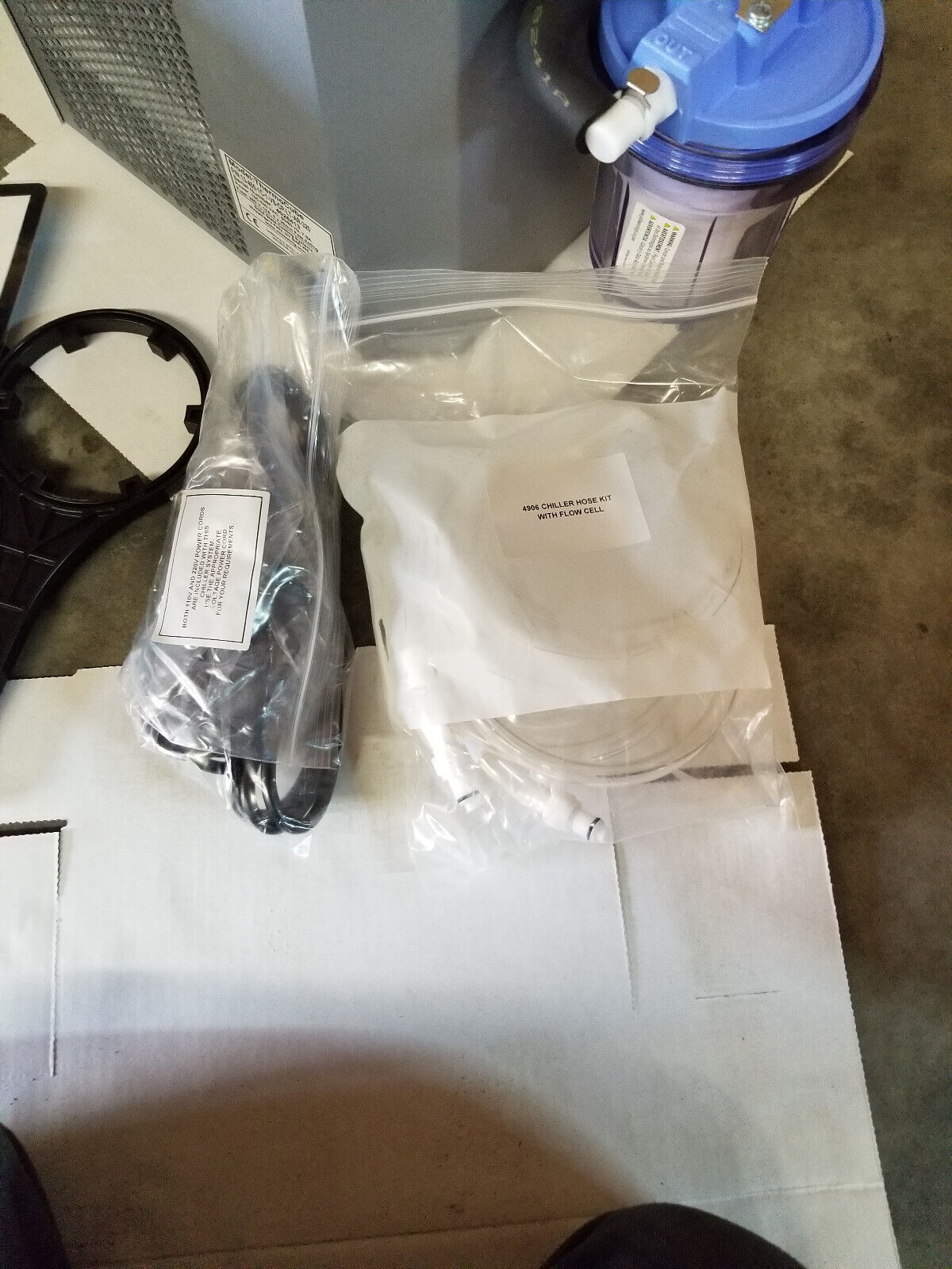 QSONICA MODEL #4905 RECIRCULATING CHILLER PN: 10-400-1C-1-VS-CP-LT-AR-320