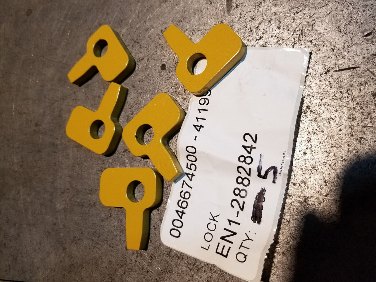 LOT OF 5PC - 288-2842 Caterpillar 35mm Long Axle Housing Support Lock 2882842