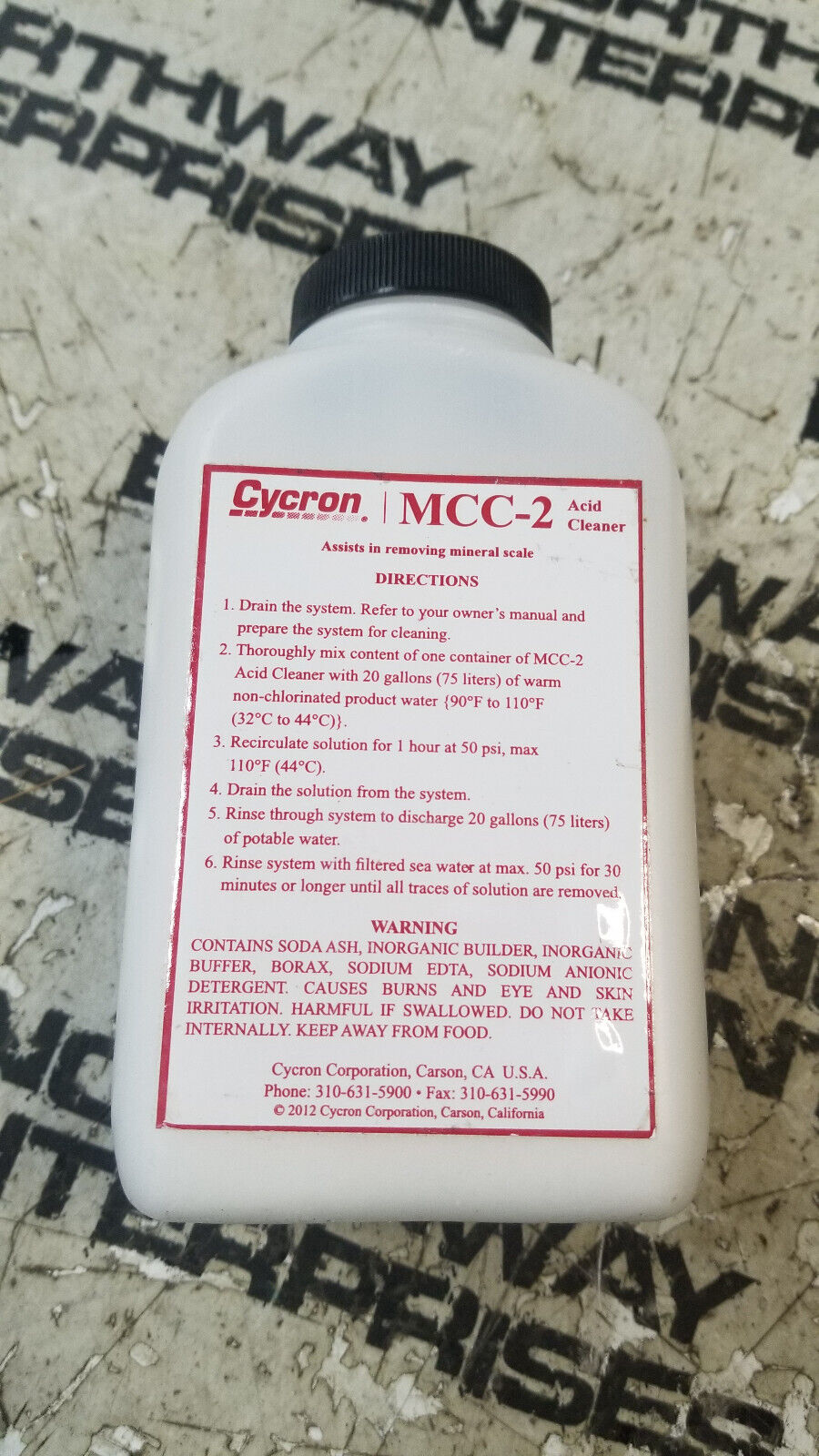 SEACYCRON MCC-2 B645800002 CRYCON ACID CLEANER
