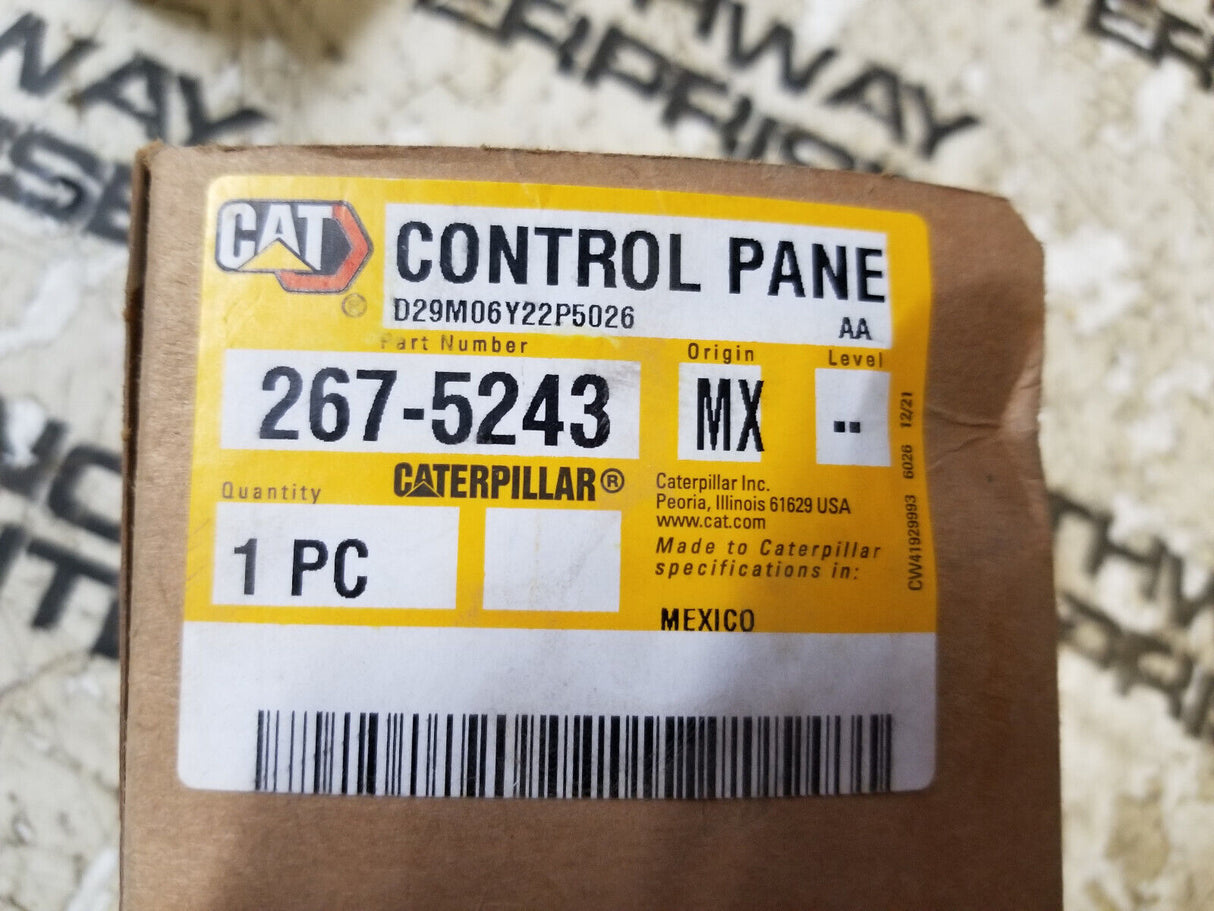 CATERPILLAR 267-5243 24 Volt Control Panel 2675243