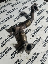 2016 -2019 NISSAN TITAN XD EGR EXHAUST PIPE 14012EZ40B