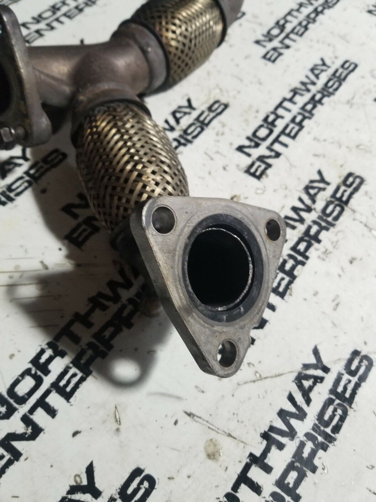2016 -2019 NISSAN TITAN XD EGR EXHAUST PIPE 14012EZ40B