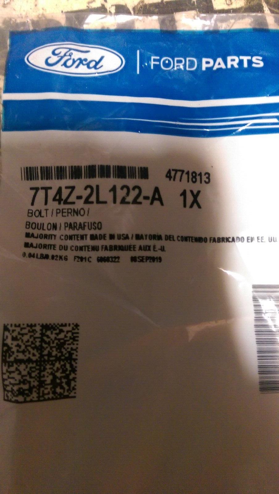 Genuine Ford Brake Hose Bolt 7T4Z-2L122-A