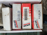 LOT OF SPICER PARTS 8 PIECES TOTAL, SK000283, SD5-153, 6.5-86-38