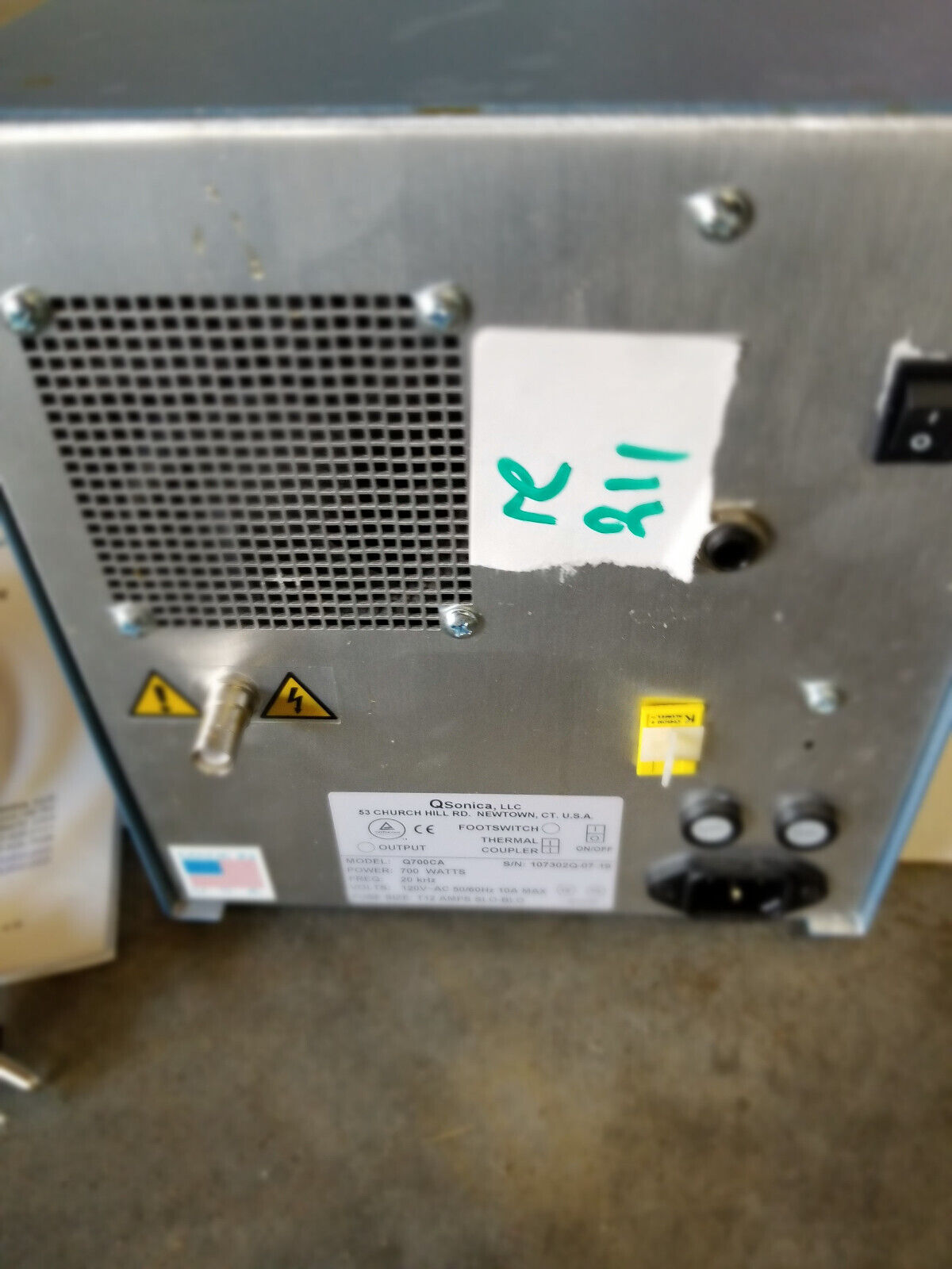 Q700CA SONICATOR ULTRASONIC PROCESSOR TOUCH SCREEN