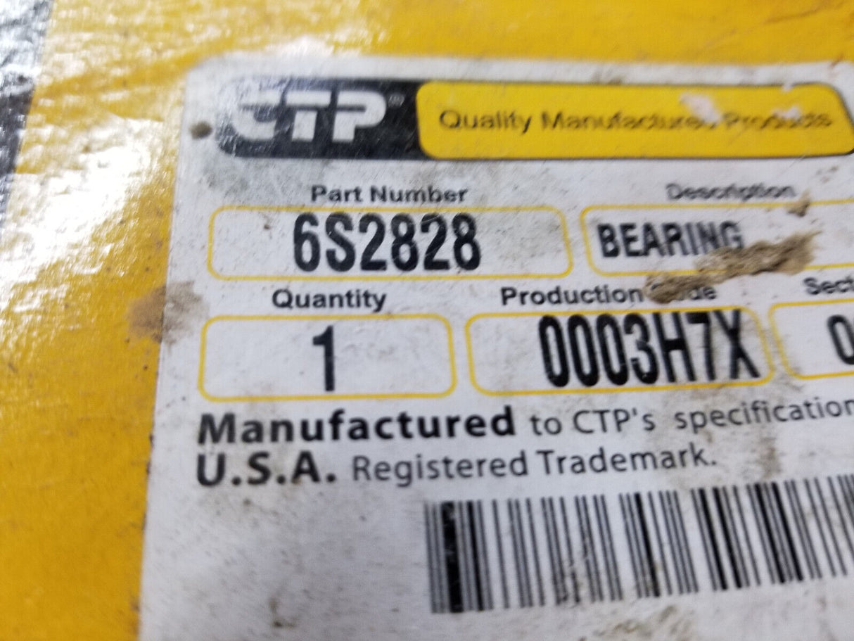 CTP 6S-2828 120.00mm Single Tapered Roller Bearing Cup