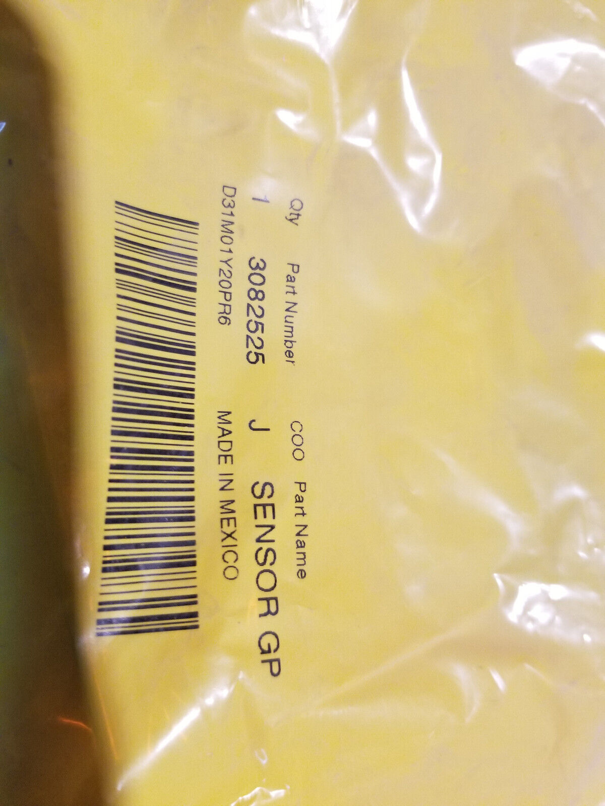 308-2525 CATERPILLAR Genuine OEM 177mm Long Temperature Sensor