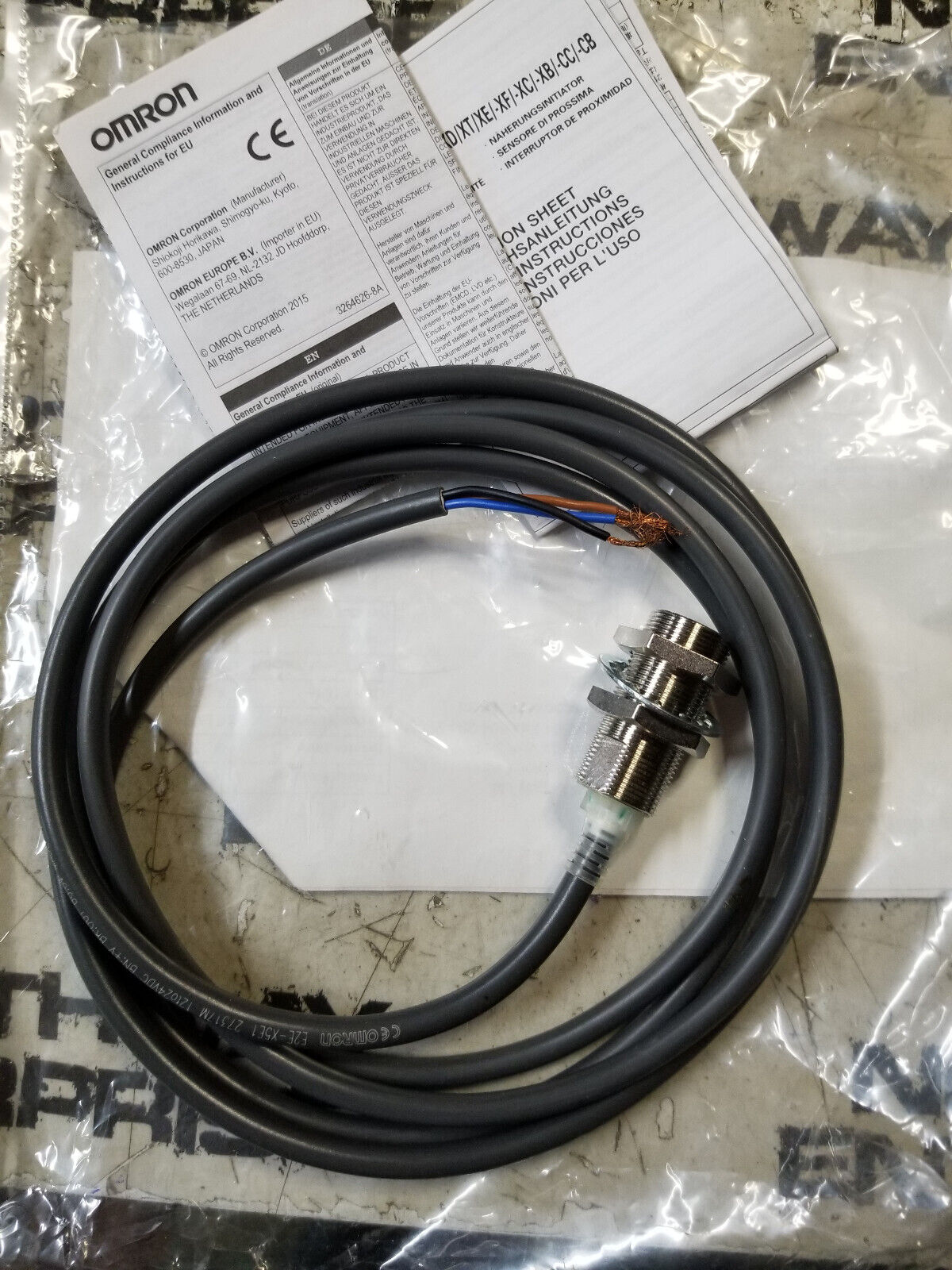 OMRON E2E-X5F1 PROXIMITY SENSOR