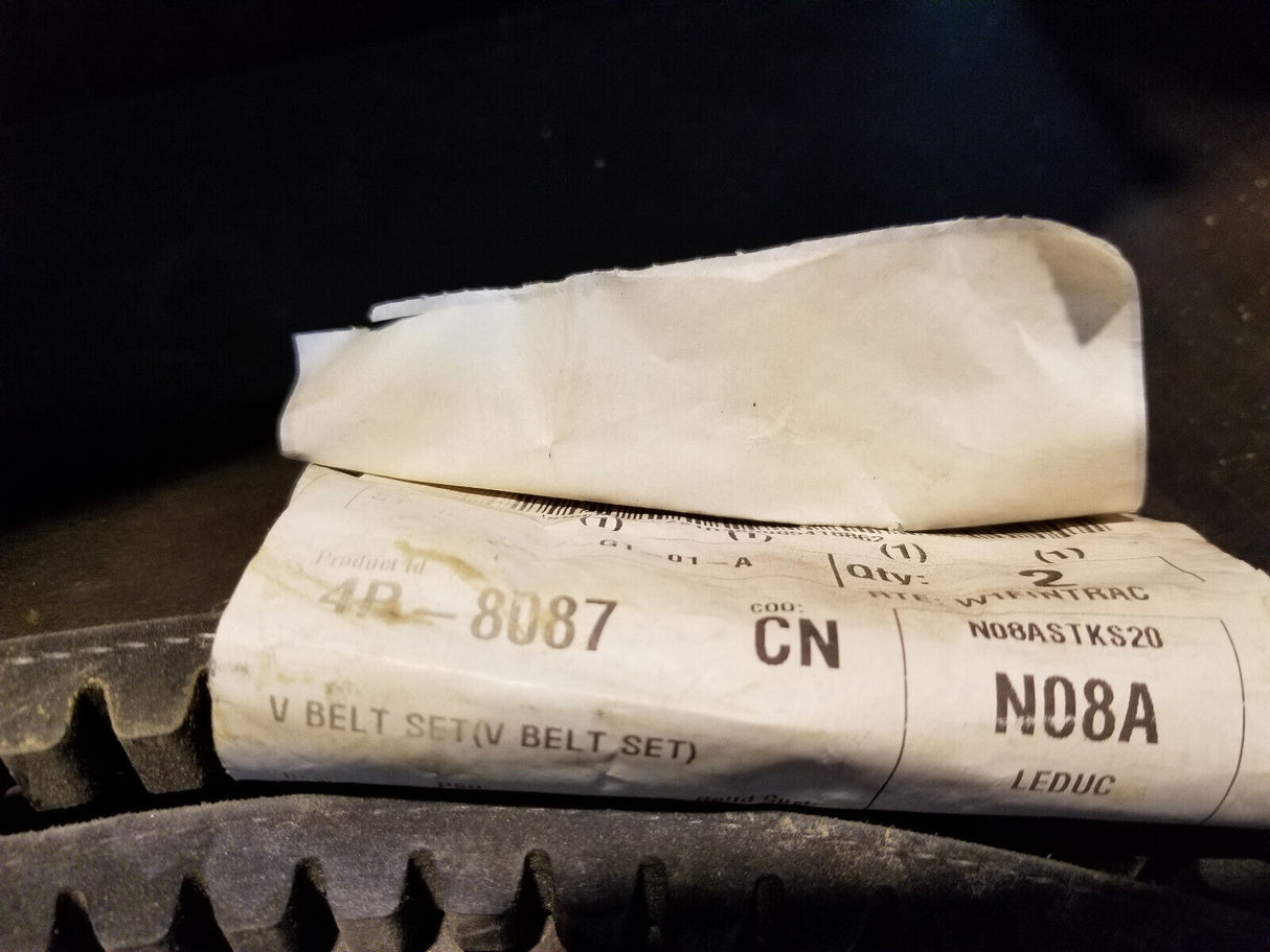 4P-8087 CATERPILLAR BELT SET CAT 4P8087