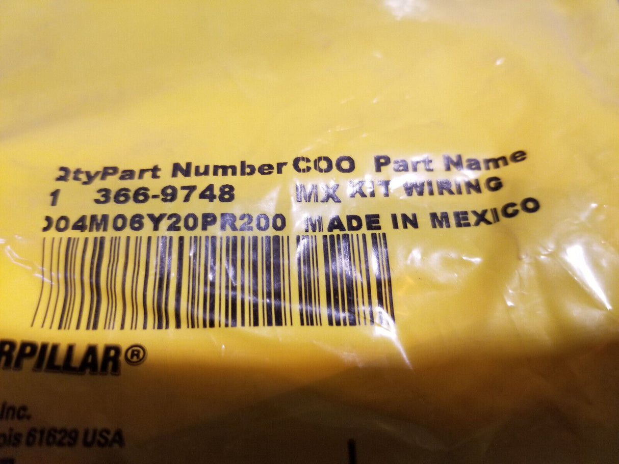 366-9748 CATERPILLAR Genuine OEM Harness Kit (Injector) (MEUI-C Connector)