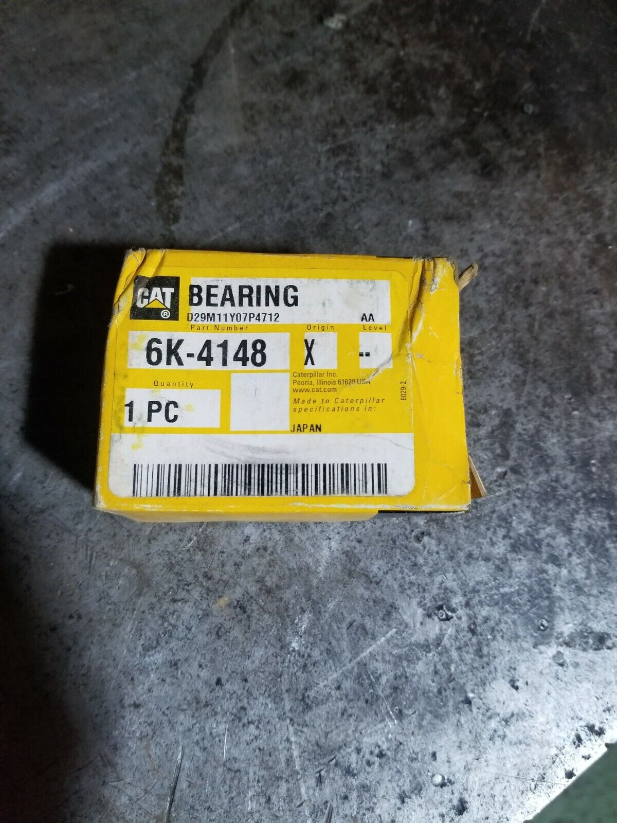 CATERPILLAR BEARING SLEEVE 6K4148 NEW OEM 6K-4148