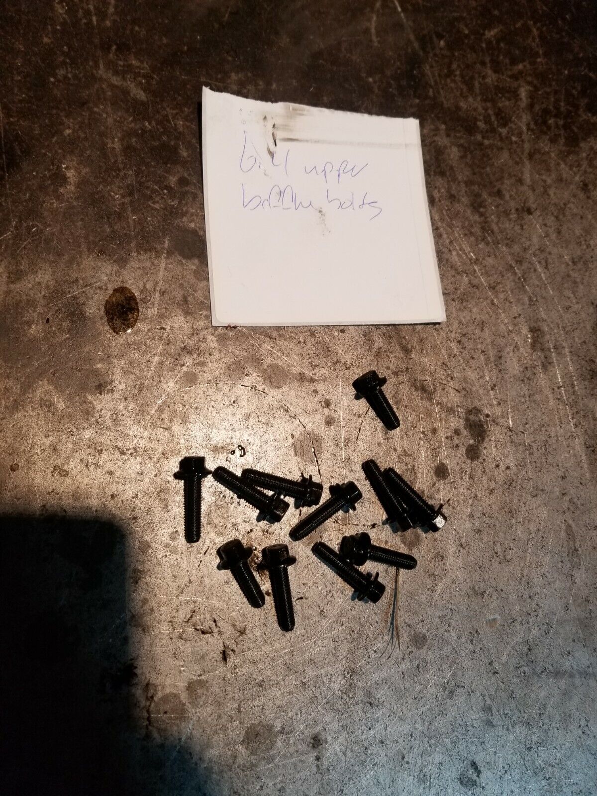 6.4 Powerstroke Upper Oil Pan / baffle Bolts