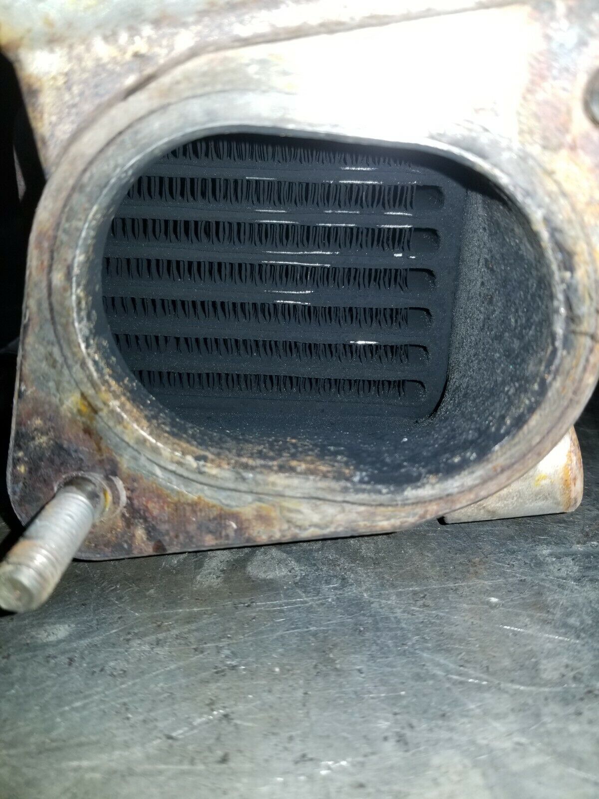08 09 2008-2010 SILVERADO DURAMAX DIESEL LMM EGR COOLER no vavle r2411