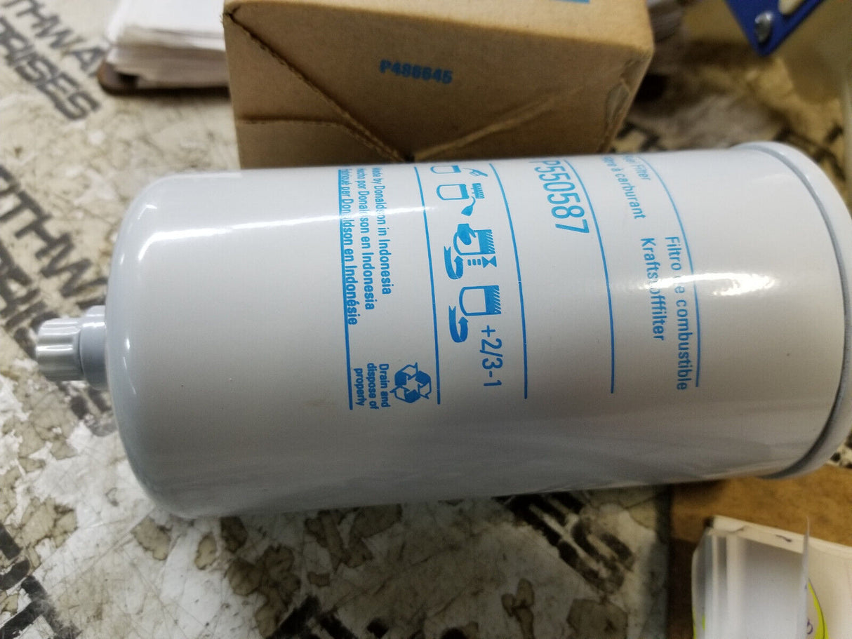 DONALDSON P550587 25 MICRON FUEL FILTER WATER SEPARATOR DEUTZ 2133558