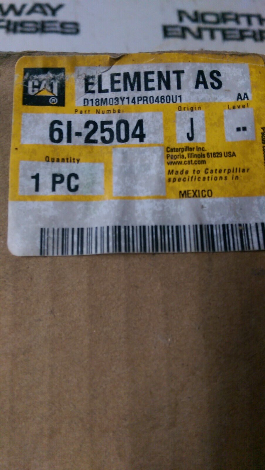 Caterpillar CAT Air Filter 6i-2504 6i2504