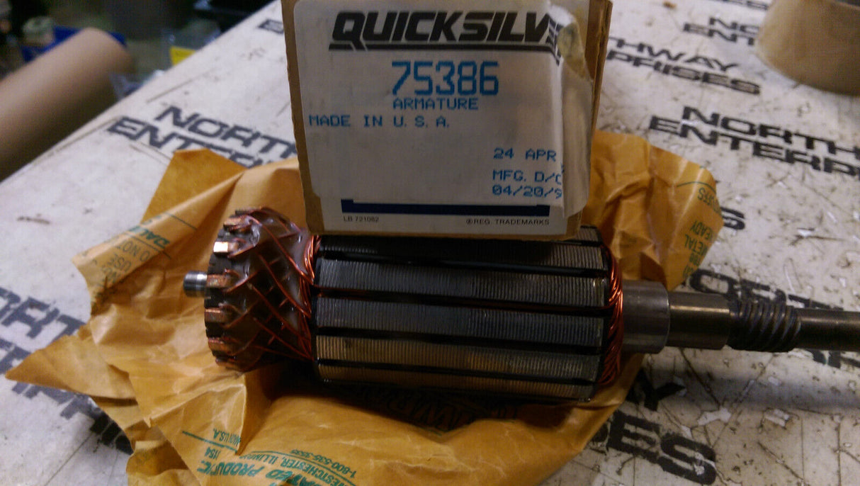 75386 quicksilver Mercury Armature
