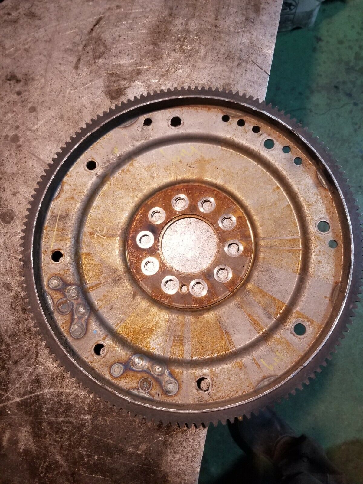 7c3p6375bb 2008-2010 6.4L Powerstroke Flexplate Automatic Transmission