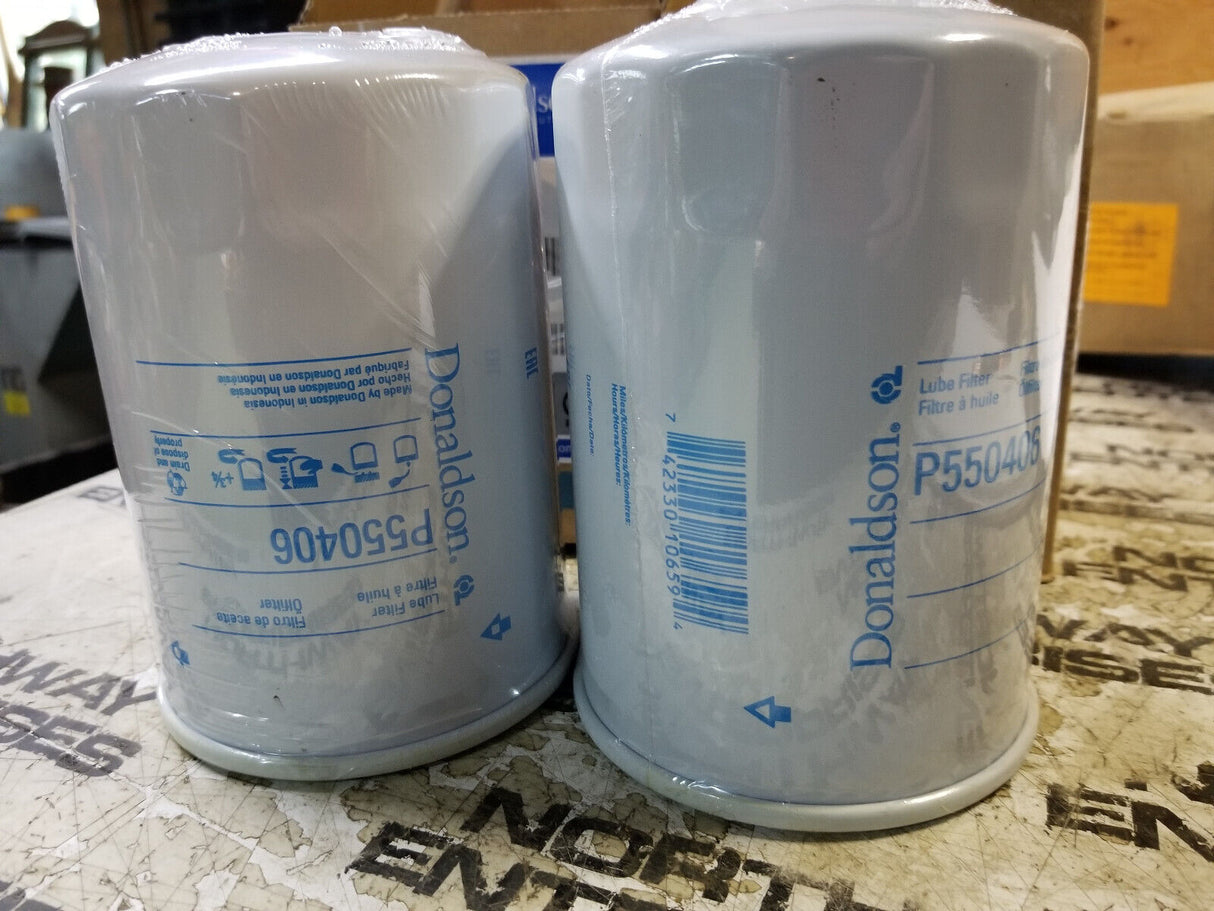 LOT OF 2PC- P550406 DONALDSON OIL FILTER