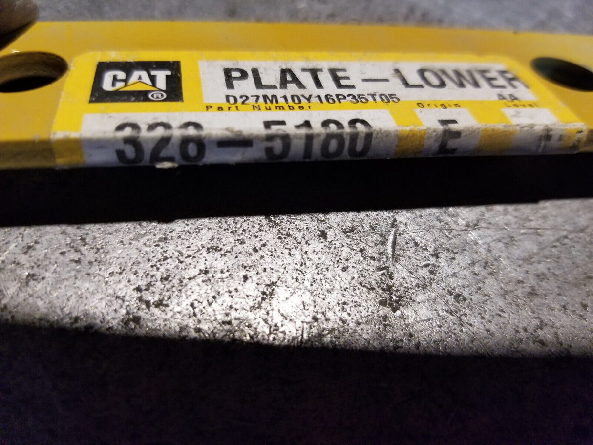 328-5180 Caterpillar 4mm Thick Lower Plate 3285180