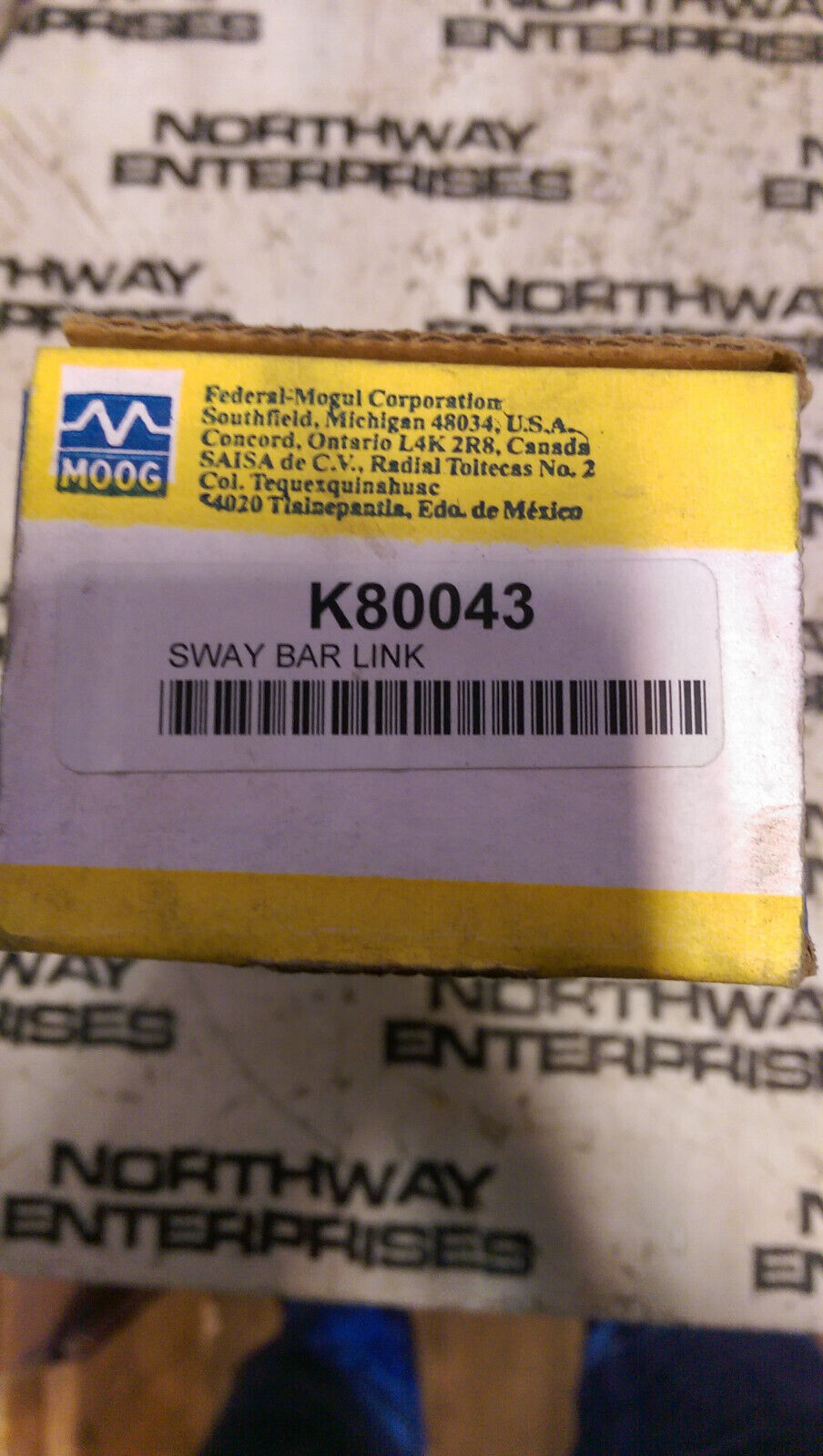 MOOG SWAY BAR LINK K80043