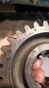 Rockwell MAIN SHAFT 3880A807 AND GEAR B81C1641