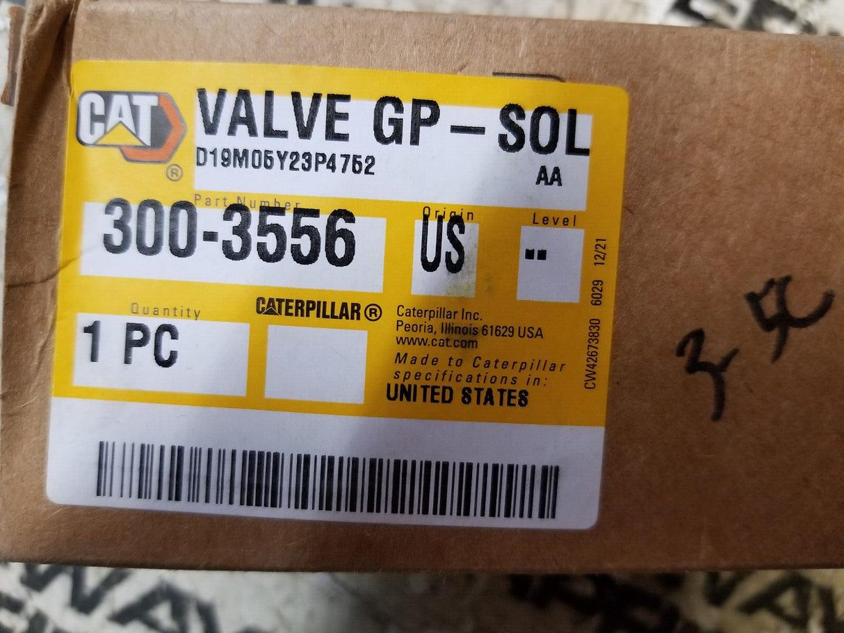 300-3556 Valve Assembly-Solenoid 3003556