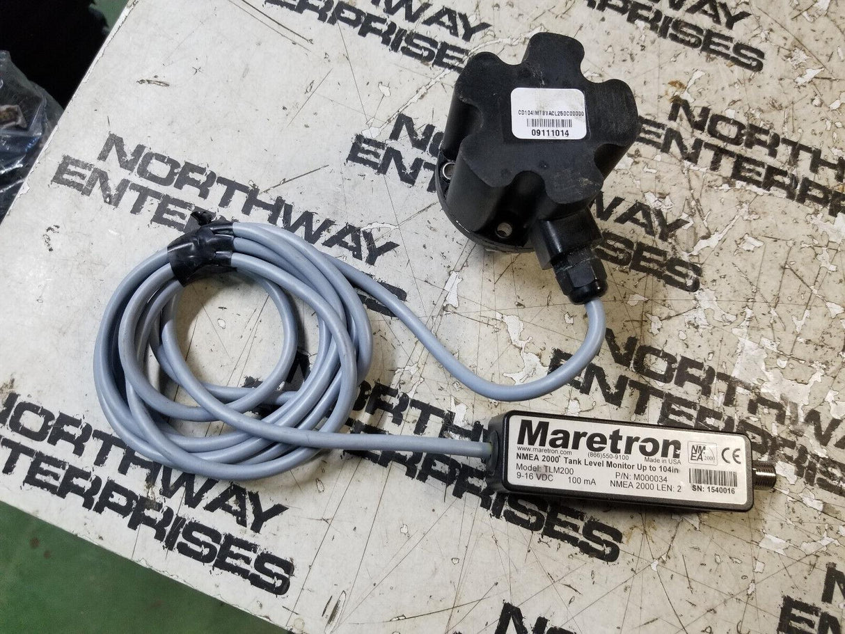 MARETRON M000034 tlm200 Tank Level Monitor up to 104in