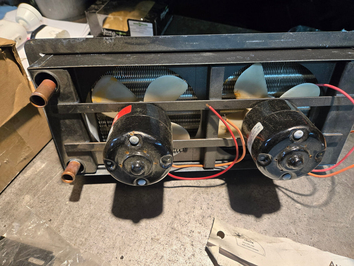 Reddot Heater Unit 24v Double Fan - Rear Exit Connections R-255 R-255-10-24P