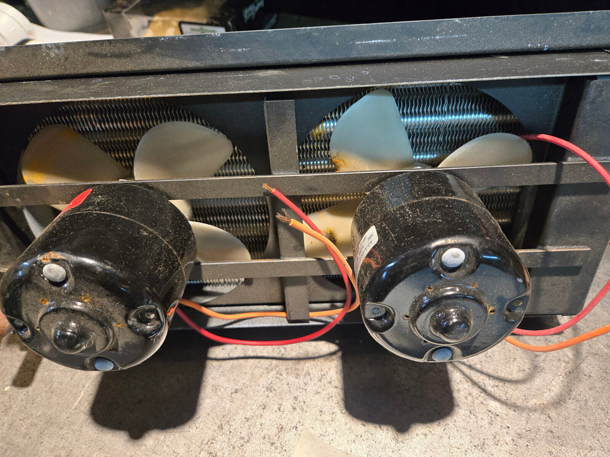 Reddot Heater Unit 24v Double Fan - Rear Exit Connections R-255 R-255-10-24P