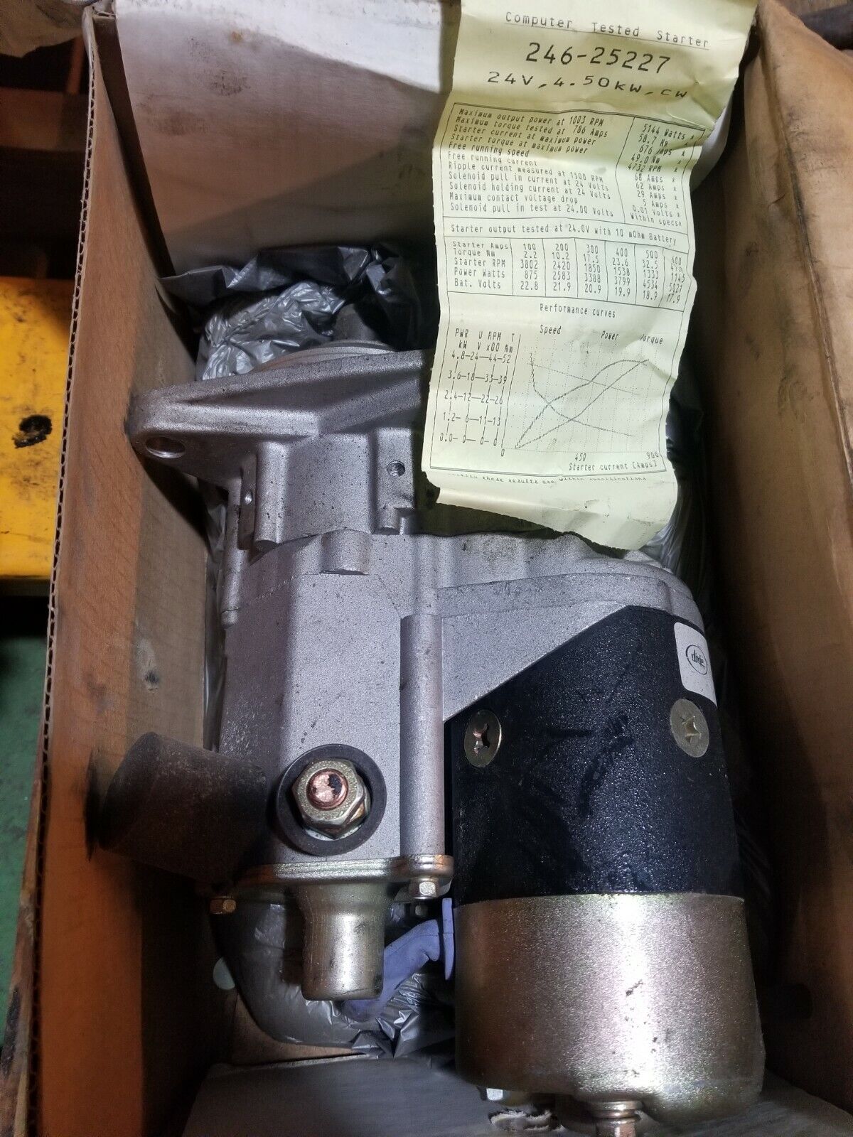 NEW Starter Motor 0-24000-3150 UD02164S  S9140 114267 246-25227 19868 19868N