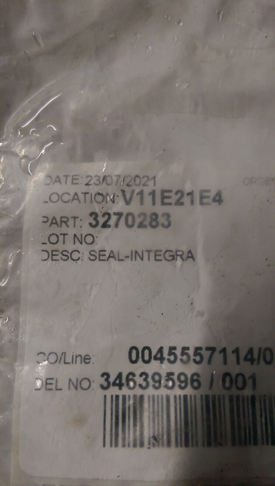 327-0283 CATERPILLAR SEALING WASHER 3270283 LOT OF 2PC
