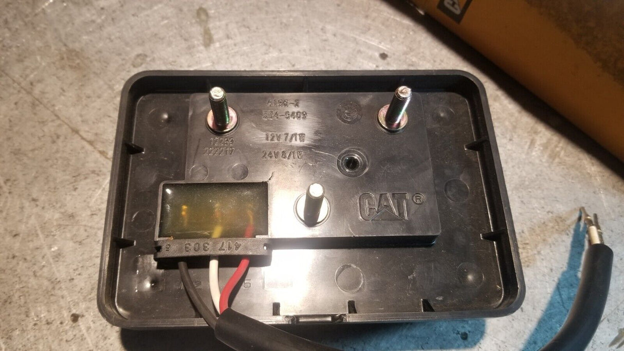 334-5049 CATERPILLAR LED LAMP AMBER, PIGTAIL MISSING