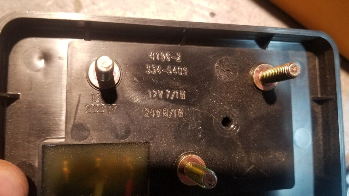 334-5049 CATERPILLAR LED LAMP AMBER, PIGTAIL MISSING