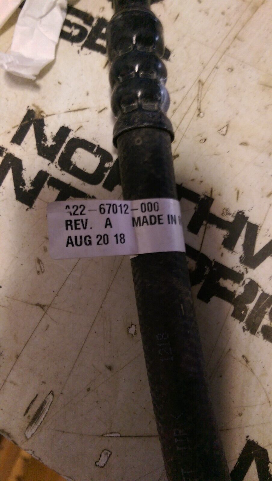 A22-67012-000 WESTERN STAR HOSE