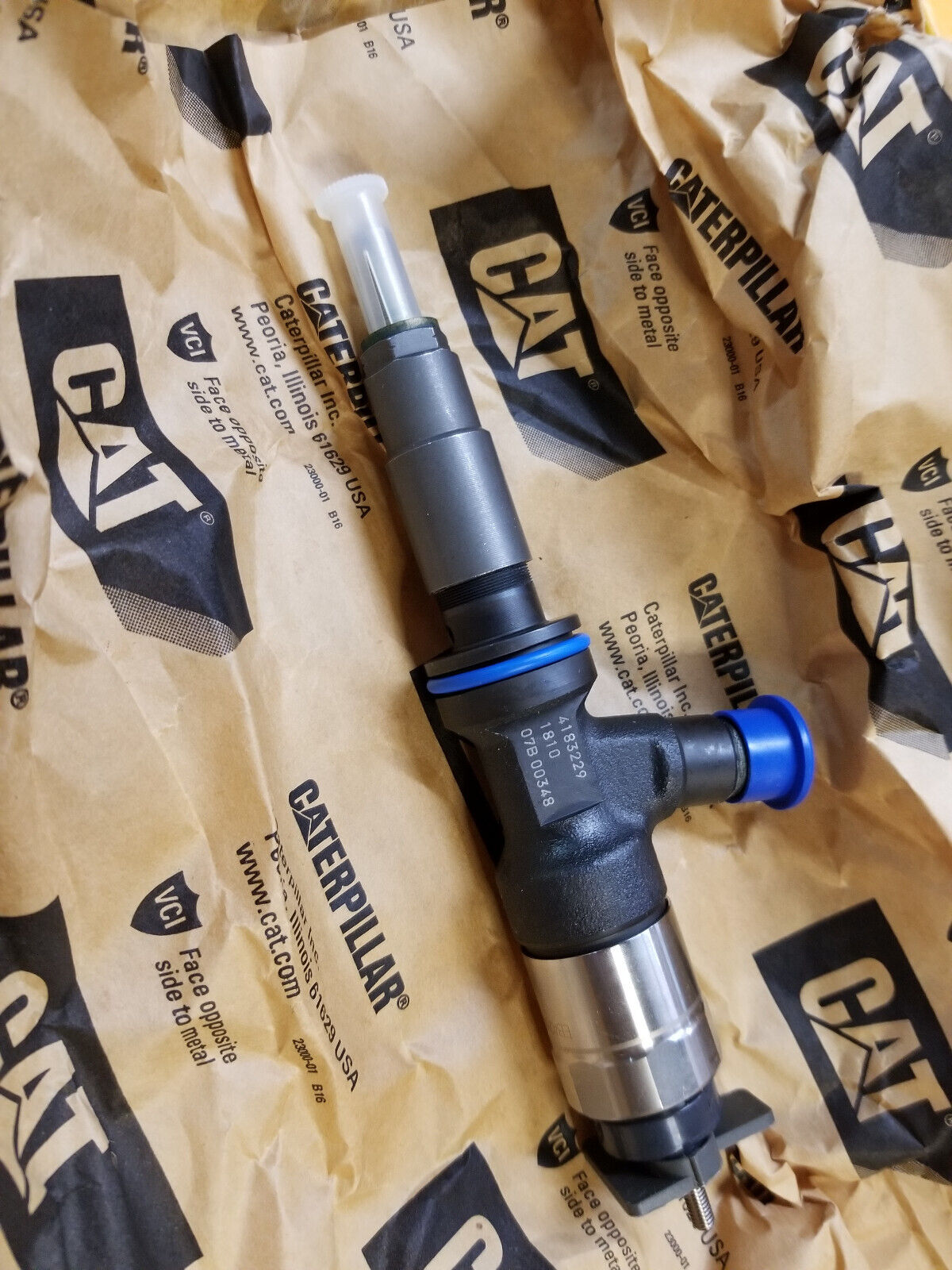 NEW GENUINE CATERPILLAR 418-3229 FUEL INJECTOR 4183229 NO CORE REQUIRED
