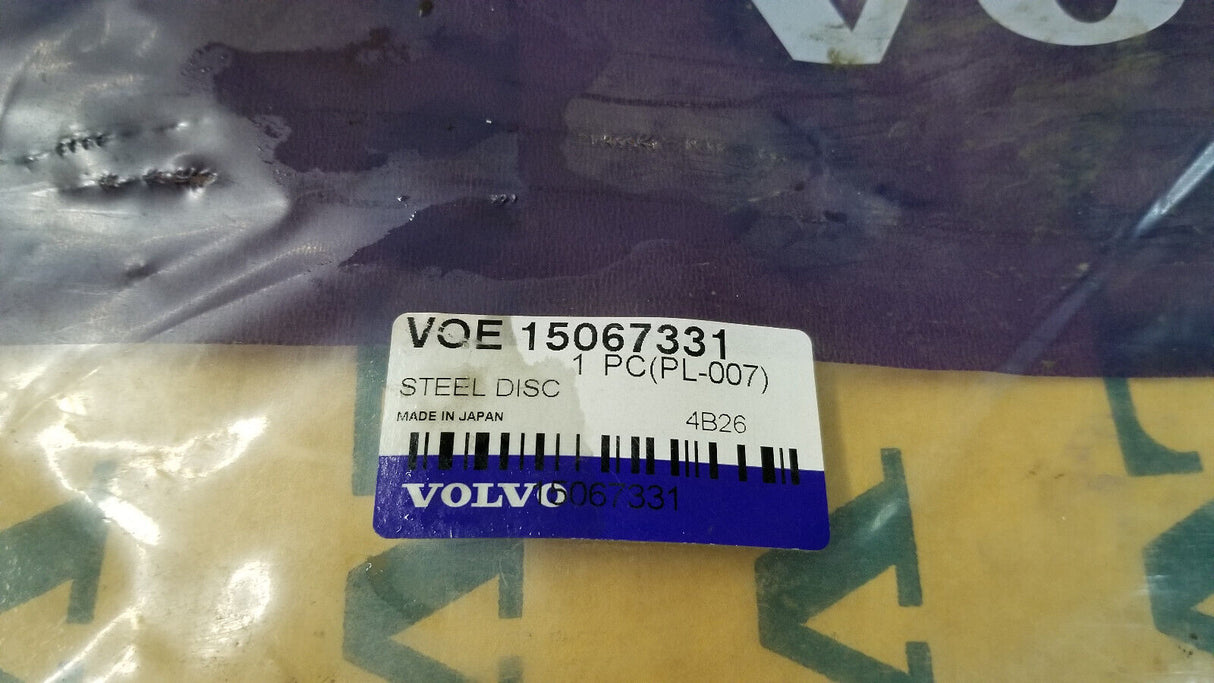 VOE15067331 VOLVO PLATE 15067331