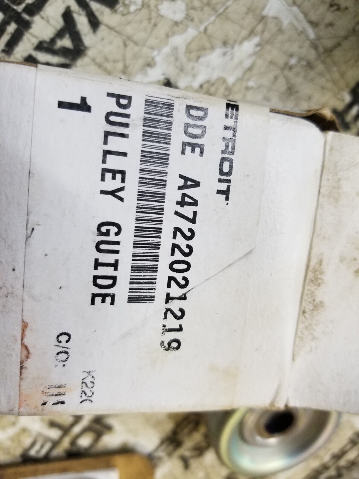 Detroit Diesel Pulley Guide | DDE A4722021219