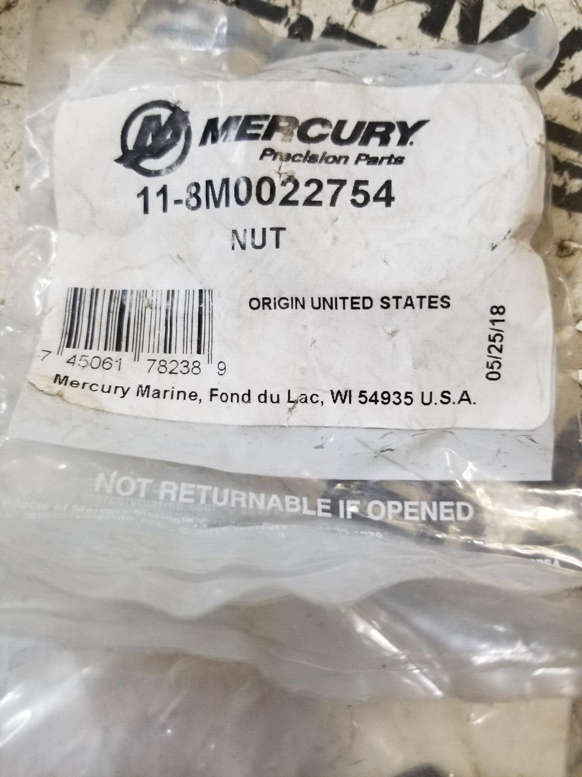 11-8M0022754 Mercury Nut  8M0022754