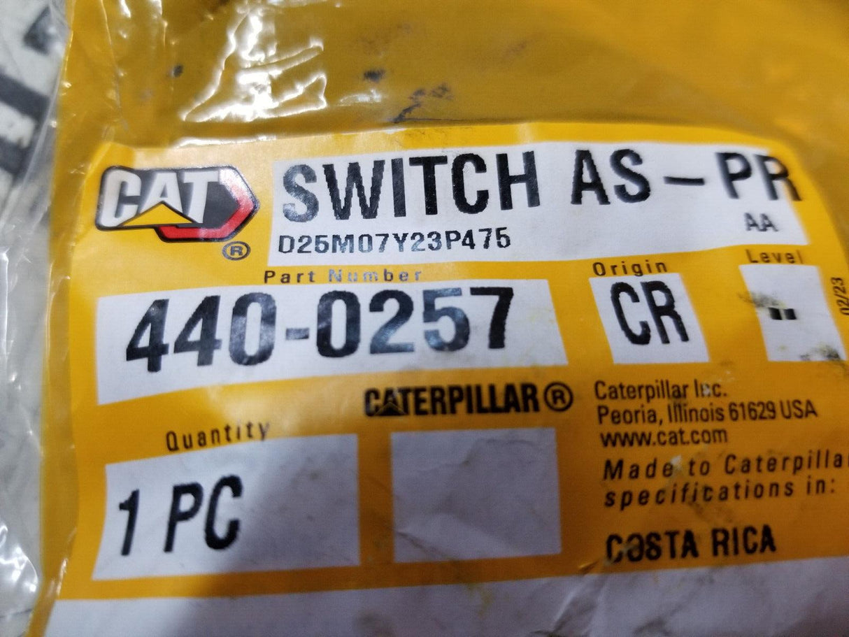 440-0257 CATERPILLAR DIFFERENTIAL PRESSURE SENSOR 4400257