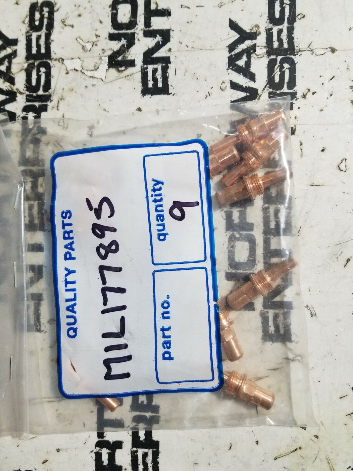 Miller 177895 Electrode, Ice- 80C 80 Amp - 9 PIECES