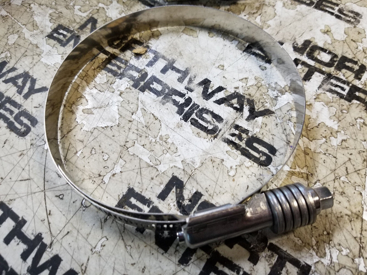 LOT OF 7PC Constant Torque Hose Clamp  5/8" Width Clamp Range: 4-1/4" to 5-1/8"