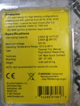 Blue Sea 40a Push Button Thermal with Quick Connect Terminals #7061